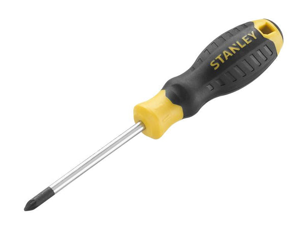 STANLEY Hand Tools CUSHION GRIP Screwdriver, Pozidriv Tip