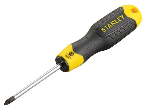 STANLEY Cushion Grip Screwdriver, Pozidriv