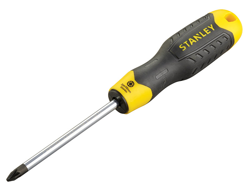 STANLEY Cushion Grip Screwdriver, Pozidriv