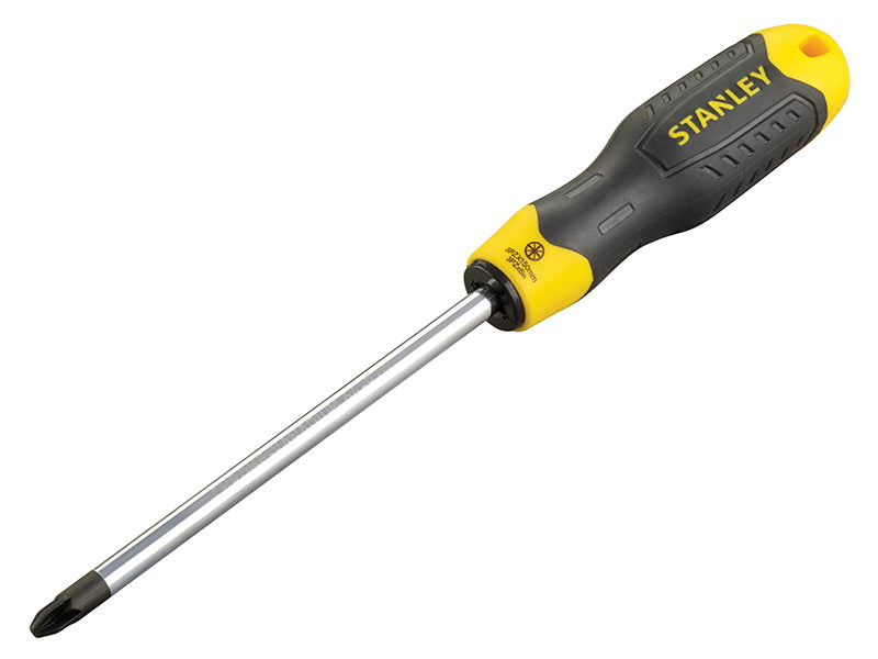 STANLEY Cushion Grip Screwdriver, Pozidriv