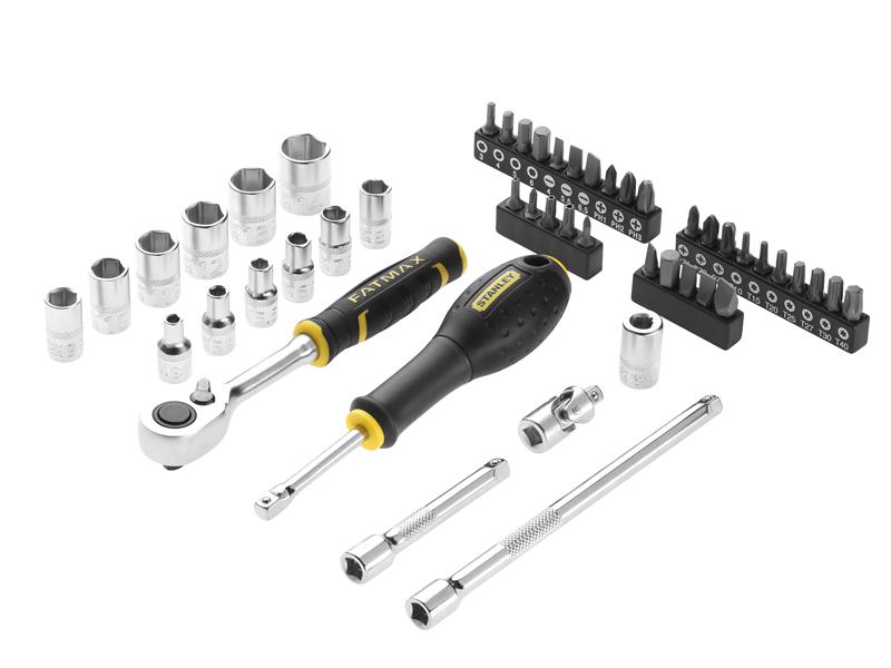 STANLEY® FATMAX® 1/4in M PRO-STACK Socket Set, 48 Piece