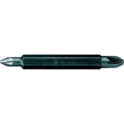 STANLEY Double Ended Pozidriv Bit PZ1/PZ2 (Box 10)