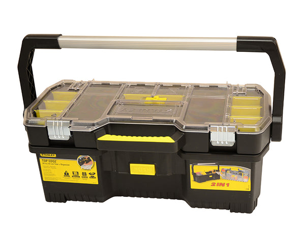 Toolbox with Tote Tray Organiser