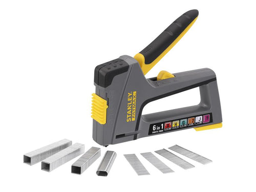 STANLEY® FATMAX® 6-in-1 Multi-Purpose Plastic Staple and Brad Nail Gun