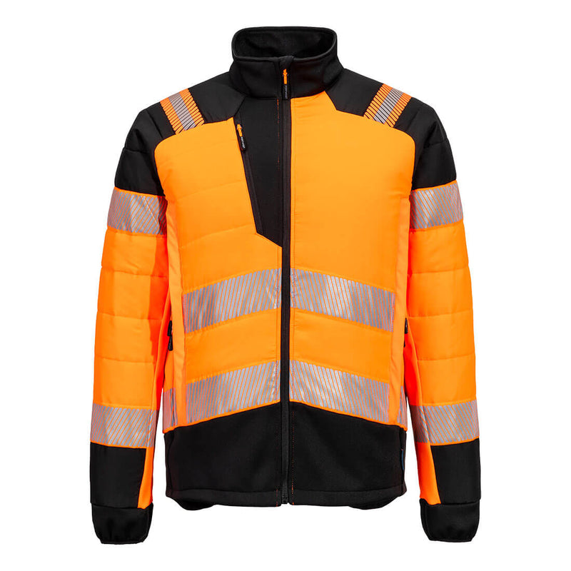 Portwest  PW3 Hi-Vis Hybrid Baffle Jacket - T170