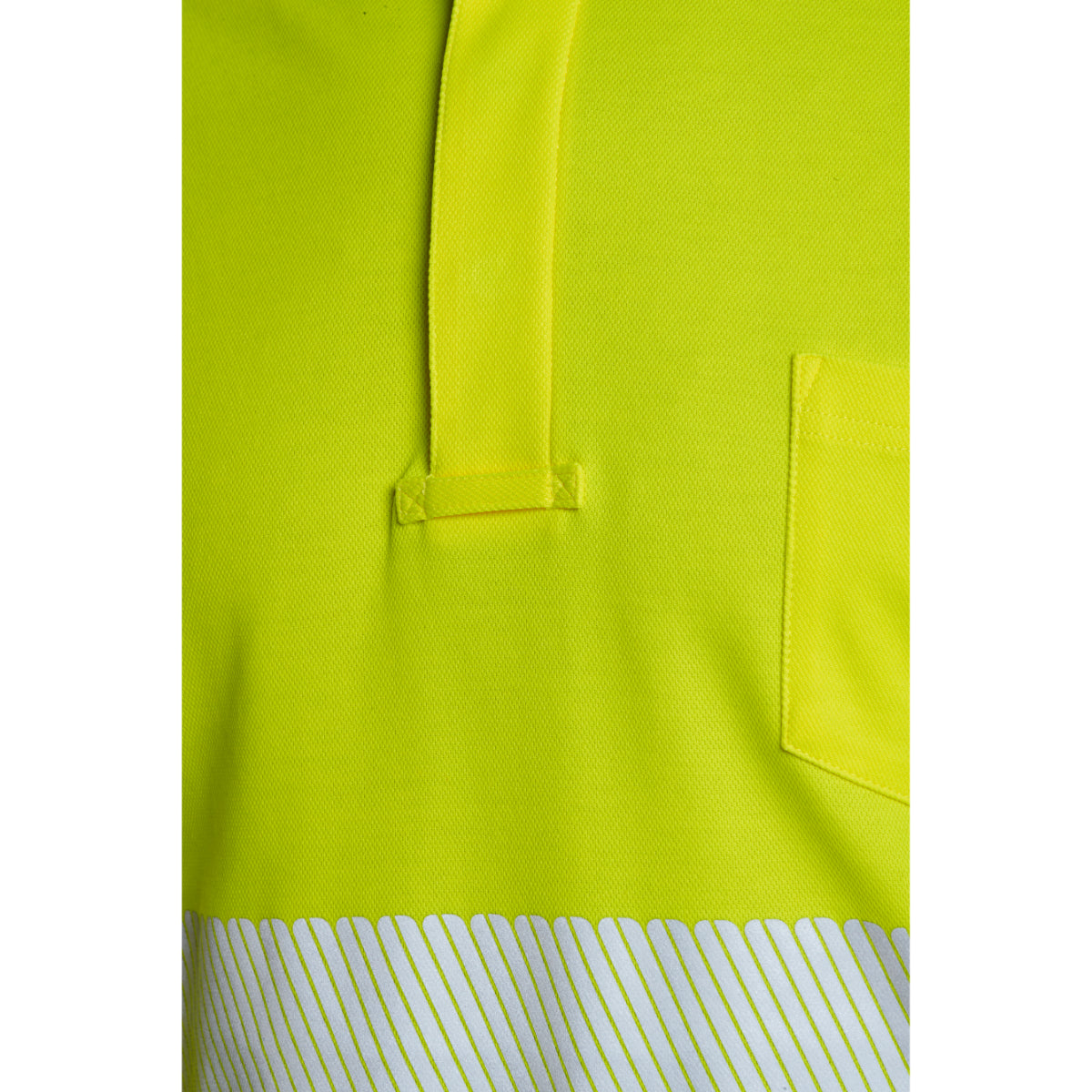 Portwest PW3 Hi-Vis Cotton Comfort Polo Shirt Long Sleeved - T184