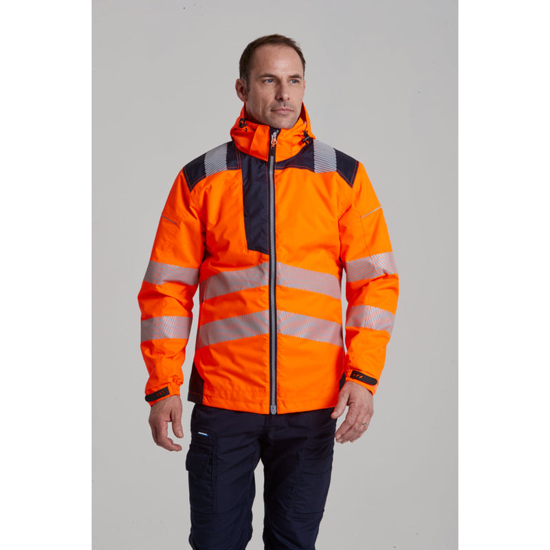Portwest KX3 ripstop trousers and a softshell jacket, ready for changing weather conditions.