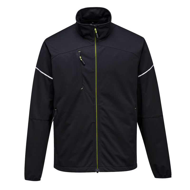 Portwest   Flex Shell Jacket in versatile black.