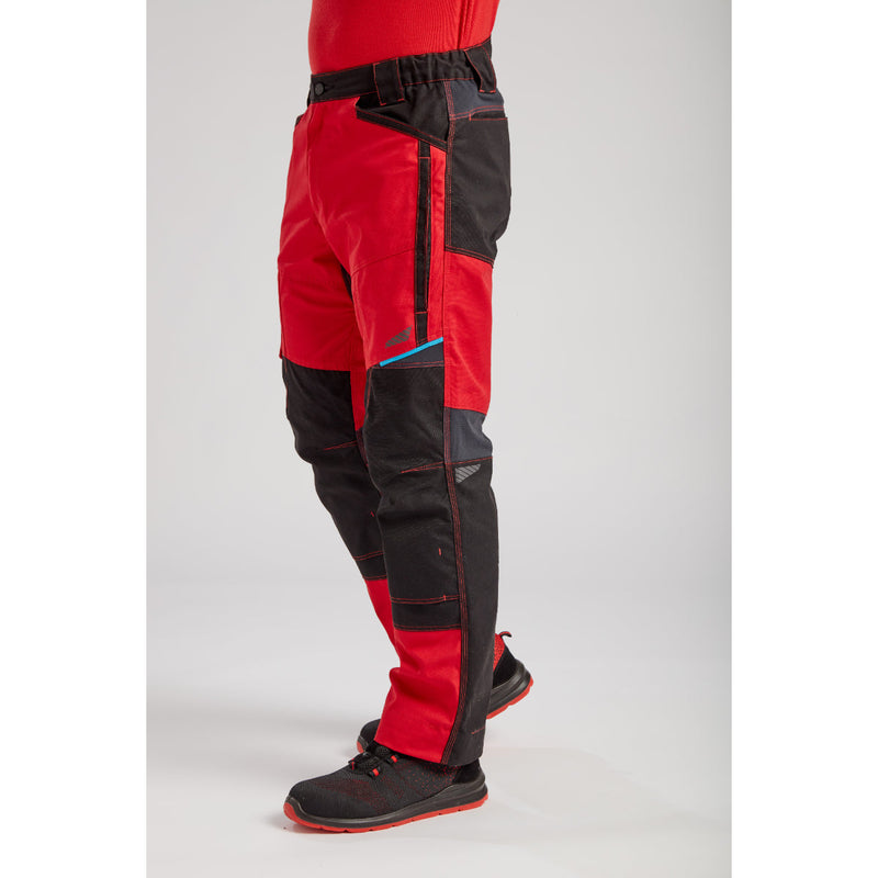 Portwest WX3 work trousers (T701) laid flat to display all their features.