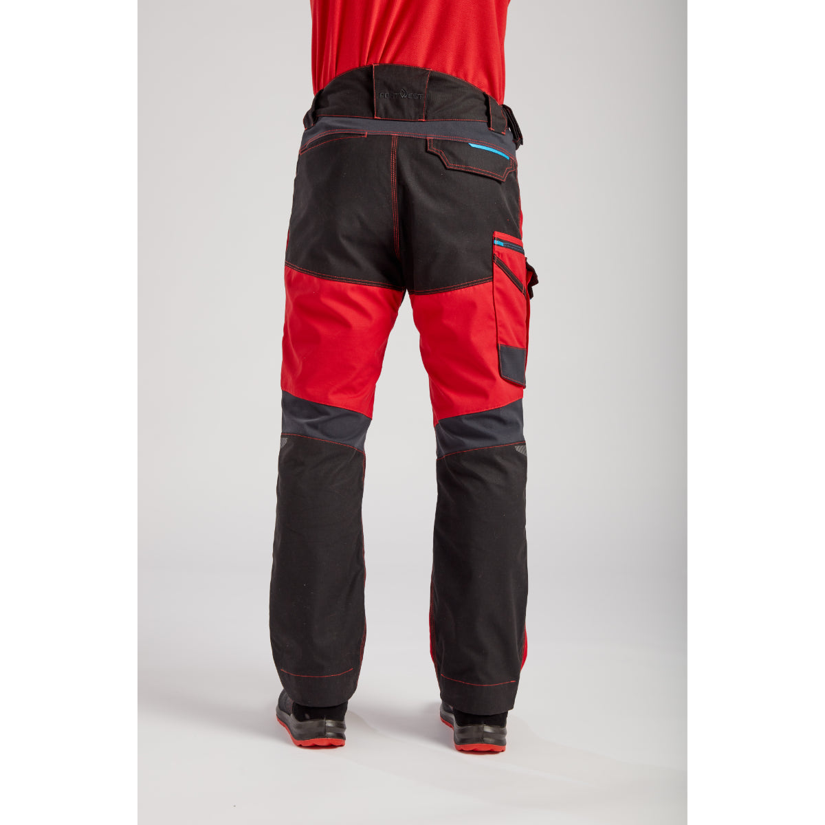 Portwest WX3 work trousers (T701), showing the yoke and back pocket configuration.