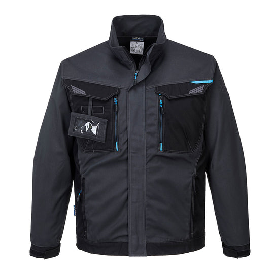 Portwest Work Jacket in modern metal grey.