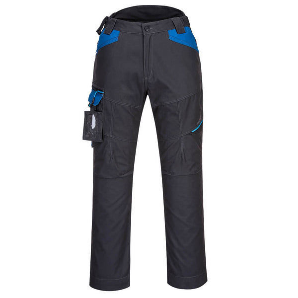 Smart and durable metal grey Portwest WX3 service trousers