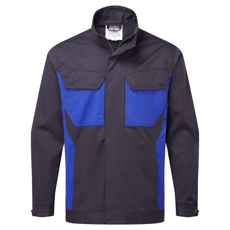 Portwest WX3 Industrial Wash Jacket in dark navy.