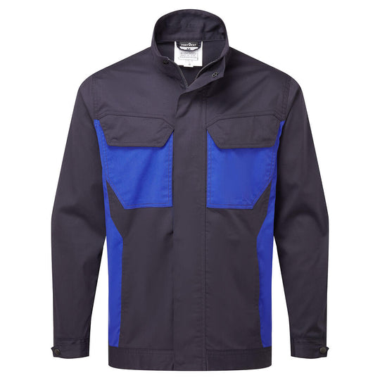 Portwest WX3 Industrial Wash Jacket in dark navy.