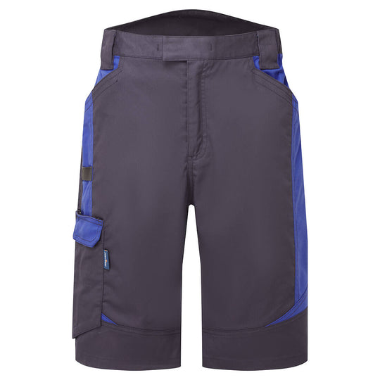Portwest WX3 Industrial Wash Shorts in dark navy.