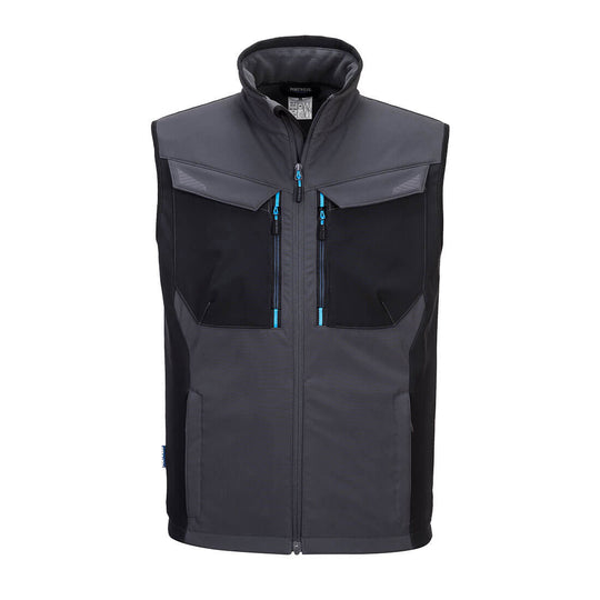 Portwest Softshell Gilet in modern metal grey.
