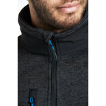 Back view highlighting the modern design of the fleece.