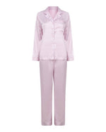 Towel City Ladies Satin Long Pyjamas - TC055M