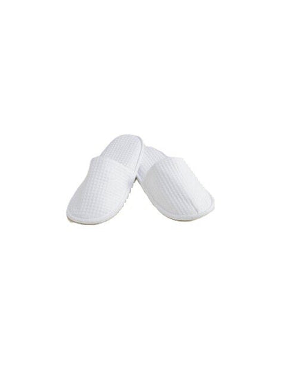 Towel City Waffle Mule Slippers - TC066M