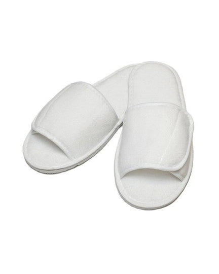 Towel City Open Toe Adjustable Slippers - TC067M