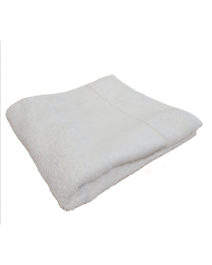 Towel City Organic Hand Towel With Printable Border - TC503M