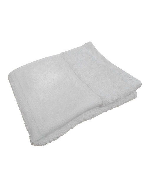Towel City Organic Guest Towel With Printable Border - TC505M