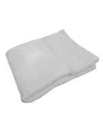 Towel City Organic Guest Towel With Printable Border - TC505M