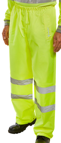 B-Seen Hi-Vis Waterproof Traffic Trousers