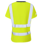 Leo Workwear Belstone Iso 20471 Cl 2 Comfort Women'S T-Shirt - thumbnail 4