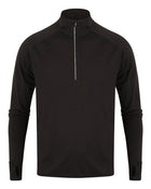Tombo Mens Long Sleeve 1/4 Zip Top - TL562M