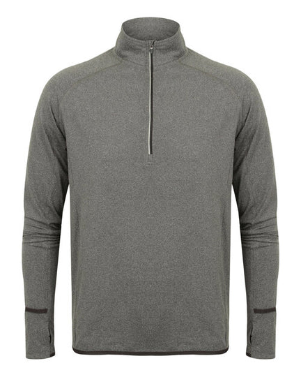 Tombo Mens Long Sleeve 1/4 Zip Top - TL562M