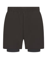 Tombo Mens Double Layered Sport Shorts - TL615M - thumbnail 1