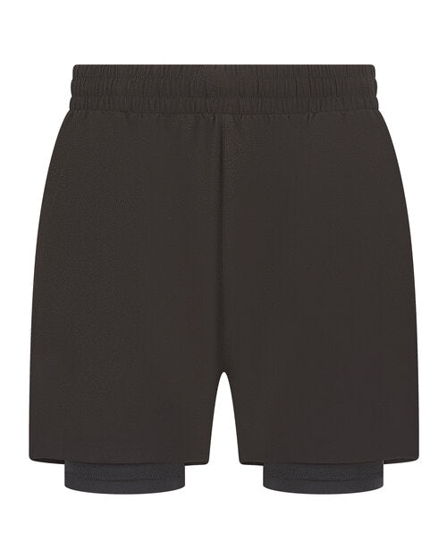 Tombo Mens Double Layered Sport Shorts - TL615M