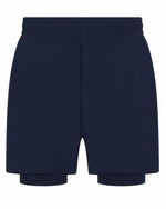 Tombo Mens Double Layered Sport Shorts - TL615M