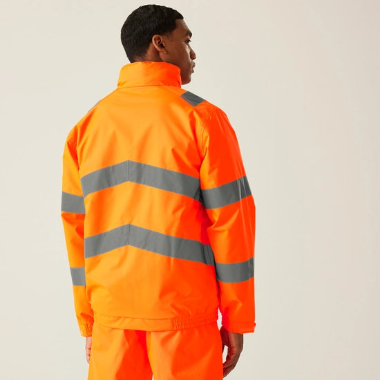 Regatta Men's Hi-Vis Pro Contract Dover Jacket - TRW457