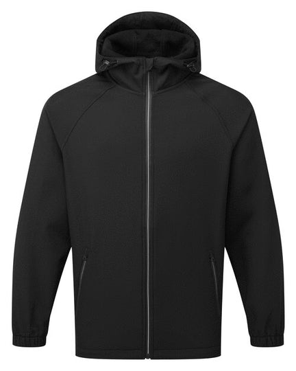 2786 Hooded Two Layer Softshell Jacket - TS009M
