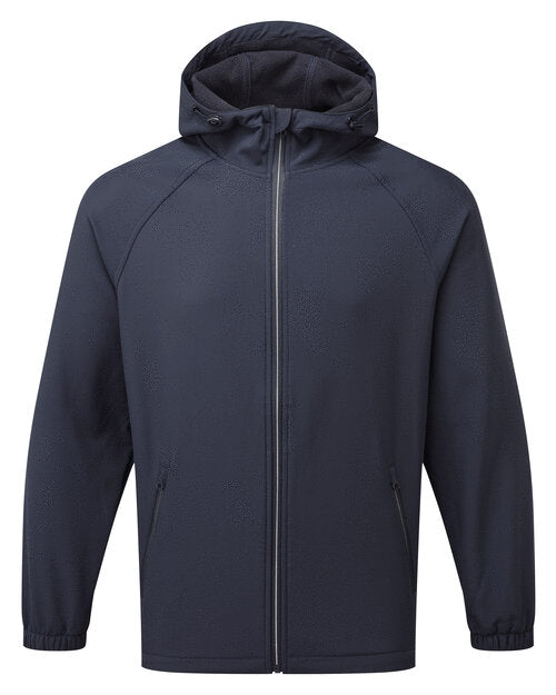 2786 Hooded Two Layer Softshell Jacket - TS009M