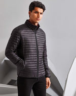 2786 Mens Tribe Fineline Padded Jacket - TS018M - thumbnail 4