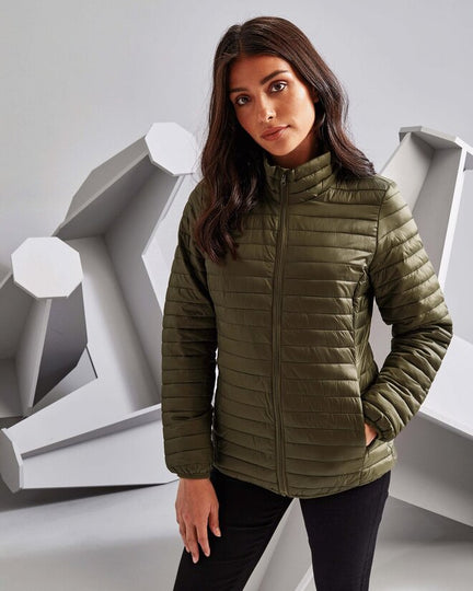 2786 Ladies Tribe Fineline Padded Jacket - TS018F