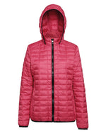 2786 Ladies Honeycomb Hooded Jacket - TS023F