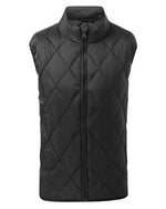 2786 Diamond Pane Padded Gilet - TS033M - thumbnail 2
