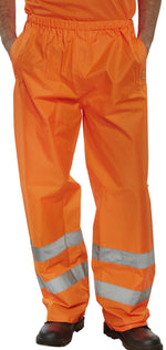 B-Seen Hi-Vis Lightweight Waterproof Suit - thumbnail 3
