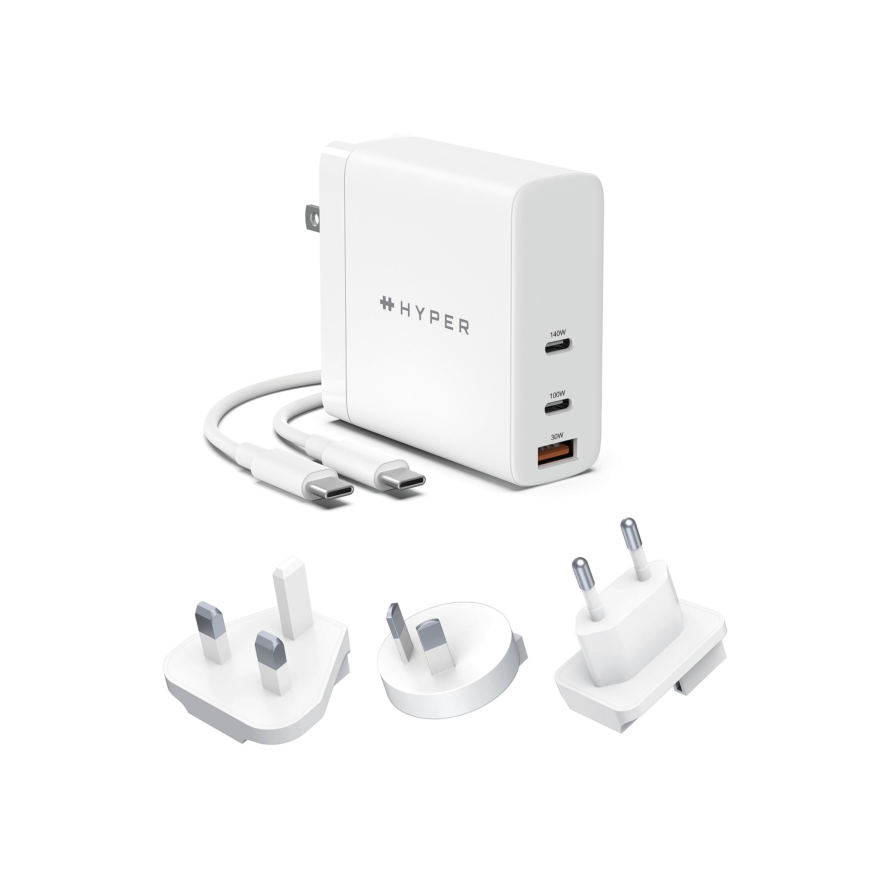 Targus Hyperjuice Gan Usb-c Charger White Hjg140ww