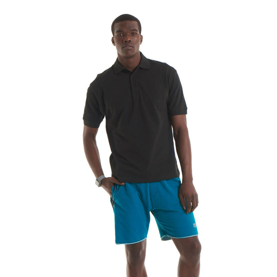 Uneek Cotton Rich Poloshirt UC112 - Black
