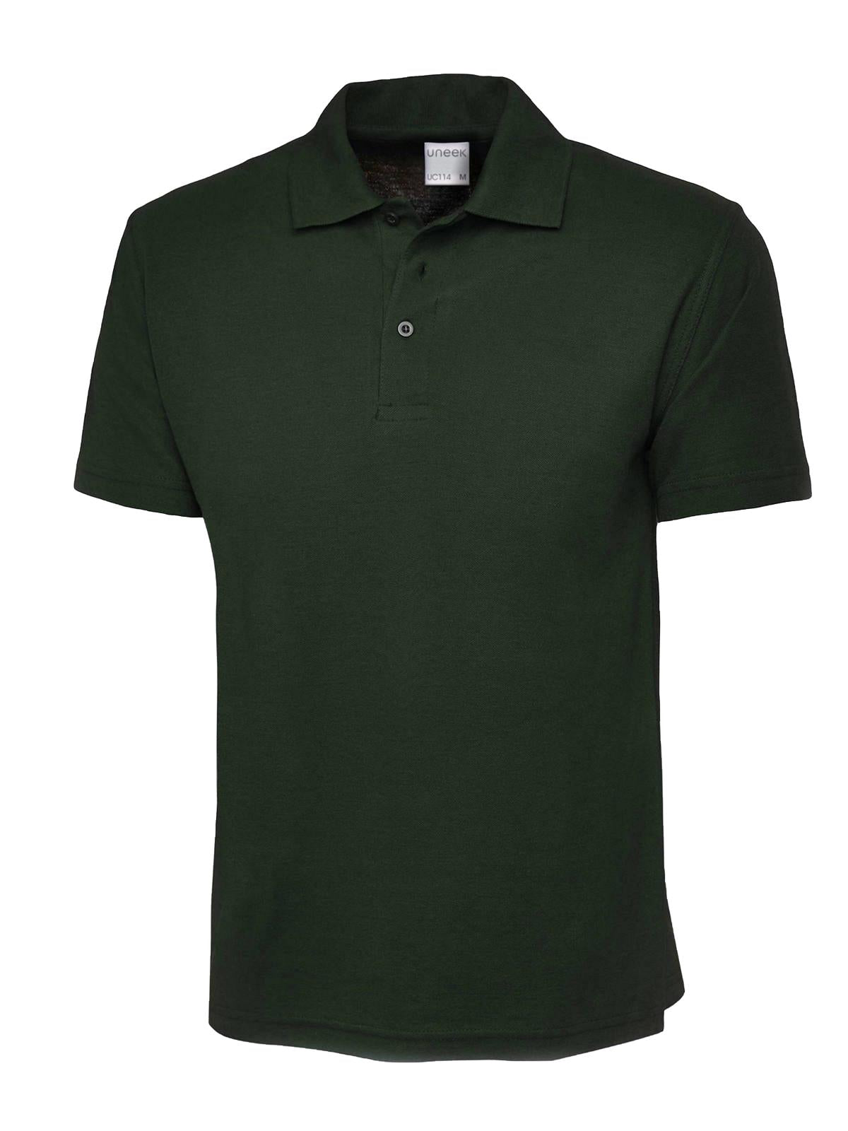 Uneek Men's Ultra Cotton Poloshirt - UC114 (Cont)