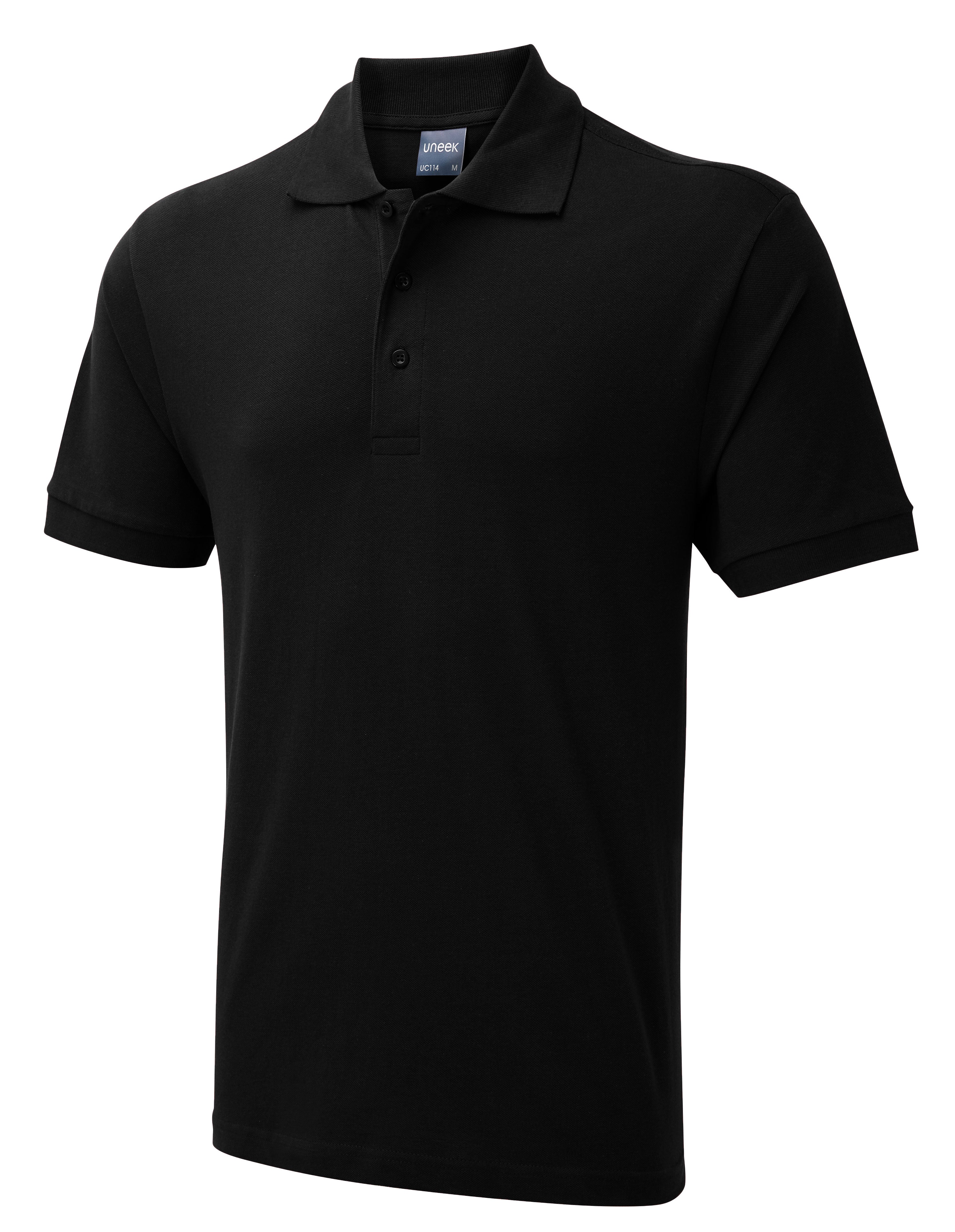 Uneek Men's Ultra Cotton Poloshirt - UC114 (Cont)