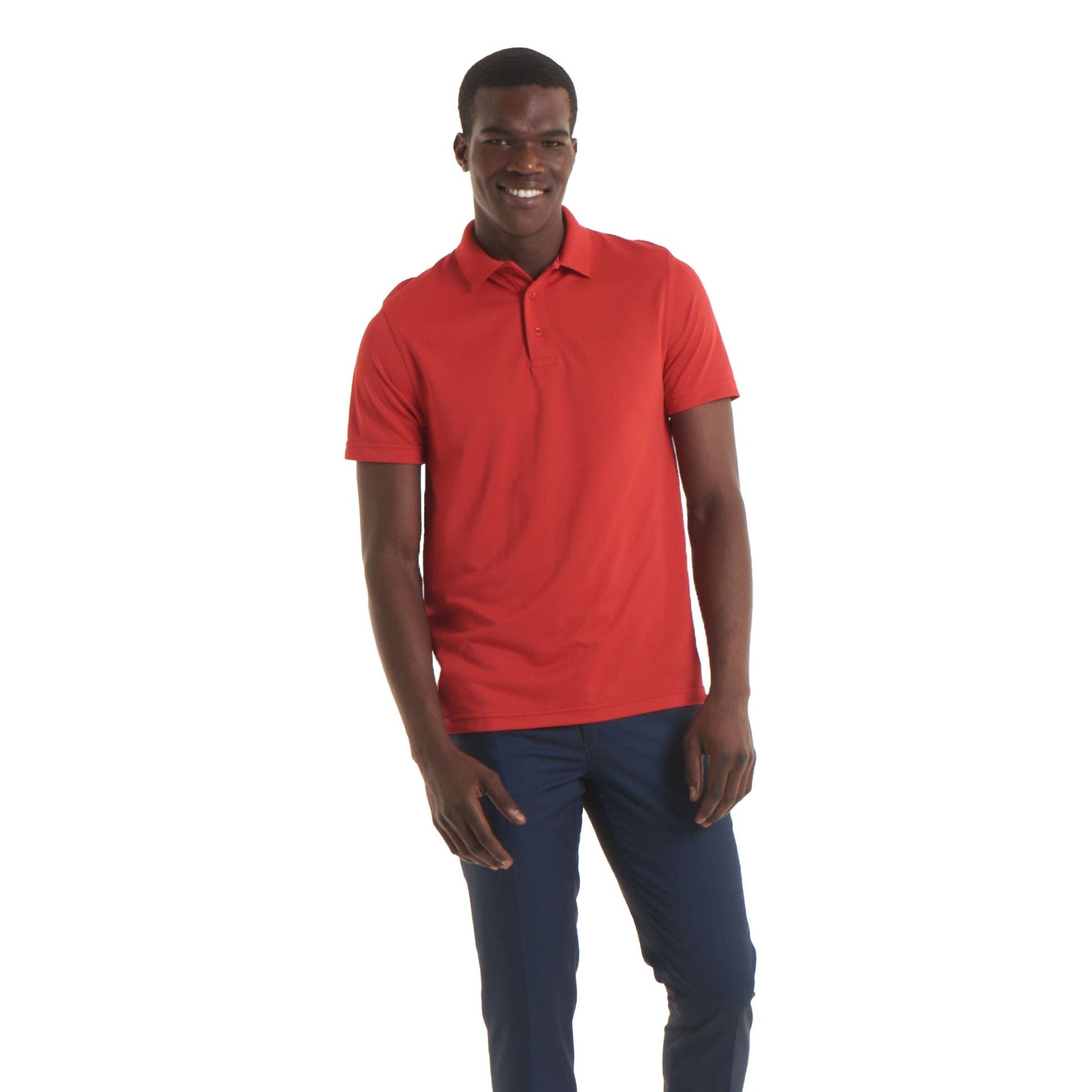 Uneek Mens Super Cool Workwear Poloshirt UC127 - Red