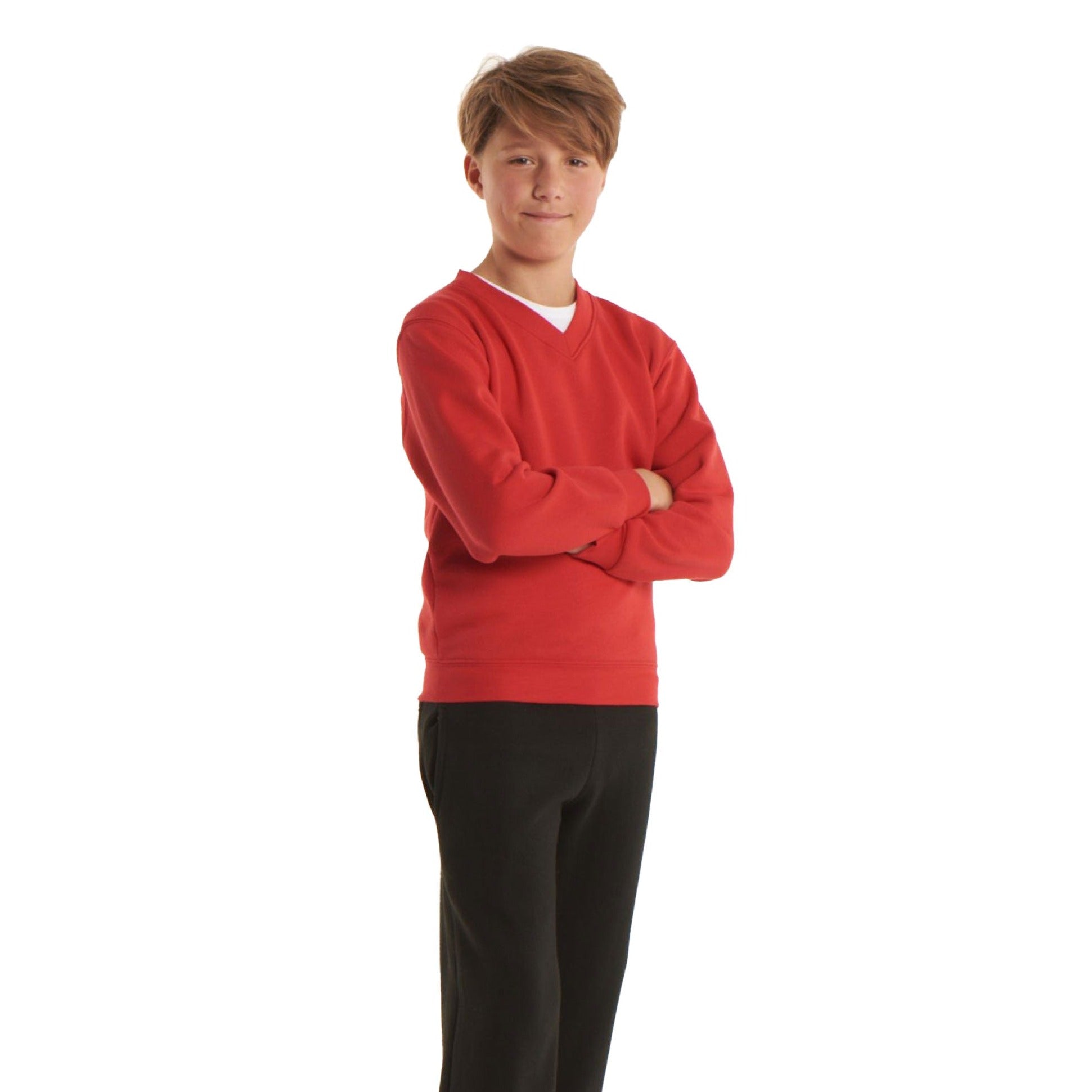 Uneek Childrens V Neck Sweatshirt UC206