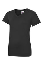 Uneek Ladies Classic V Neck T Shirt - UC319 - thumbnail 7