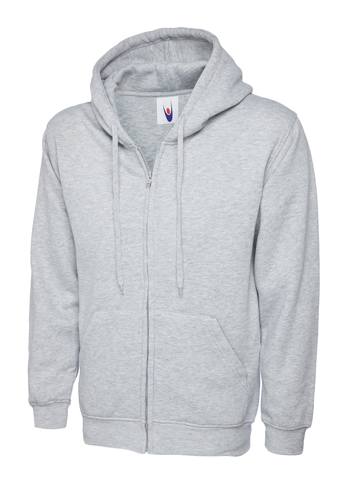 Uneek Adults Unisex Classic Full Zip Hooded Sweatshirt - UC504